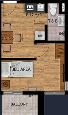 vista pointe katipunan condo 1 bedroom unit